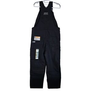 Ariat Rebar Womens Insulated Bib Overalls Black S 27-28 Short Workwear‎ 10036837